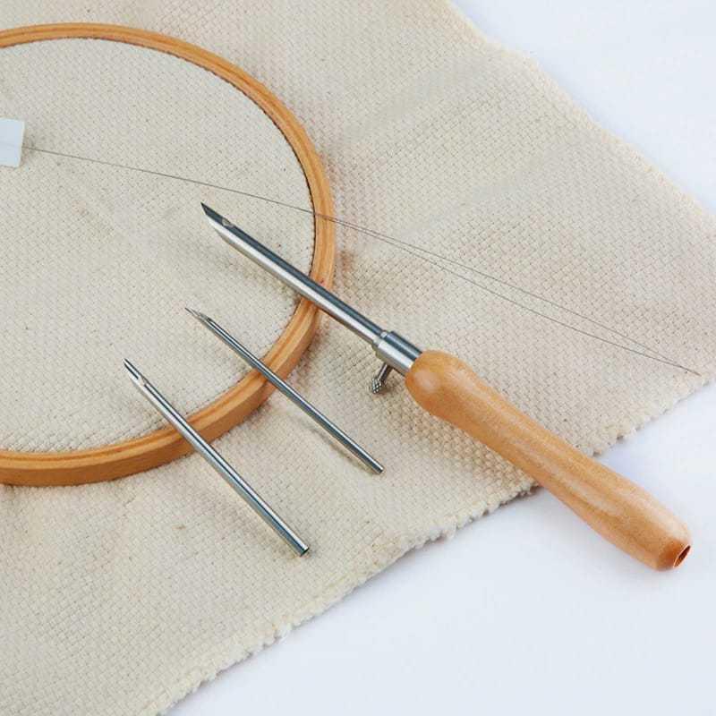 Sewing Textile Art - Simple Embroidery DIY Adjustable Punch Needle