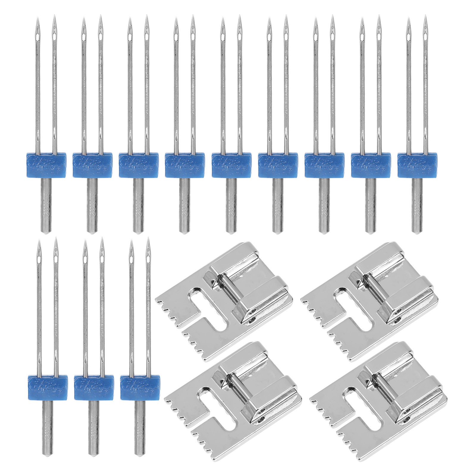 Sewing Machine Needle - 4Sets Twin Sewing Needle Set Sewing