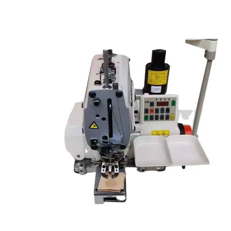 Textile Sewing Factory - Electronic Straight Button Hole Sewing Machine