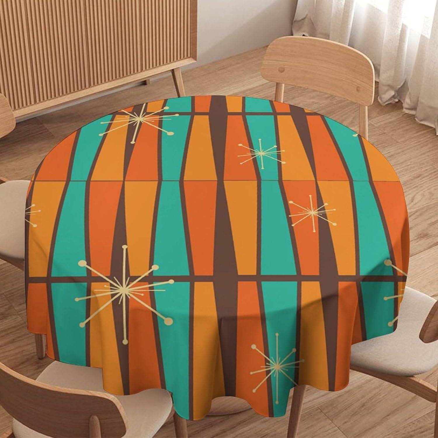 Mid Century Modern Orange Yell - Century Textile & Sewing Supply By Owner review and price