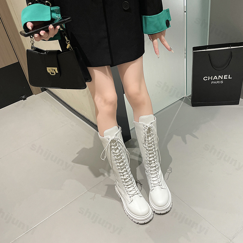 Women Knight's Boots Platform  - Sewing Cloth review and price