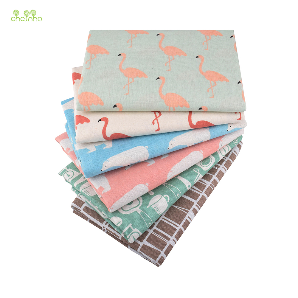 Chainho,Printed Cotton Linen F - Sewing Geotextile Fabric review and price
