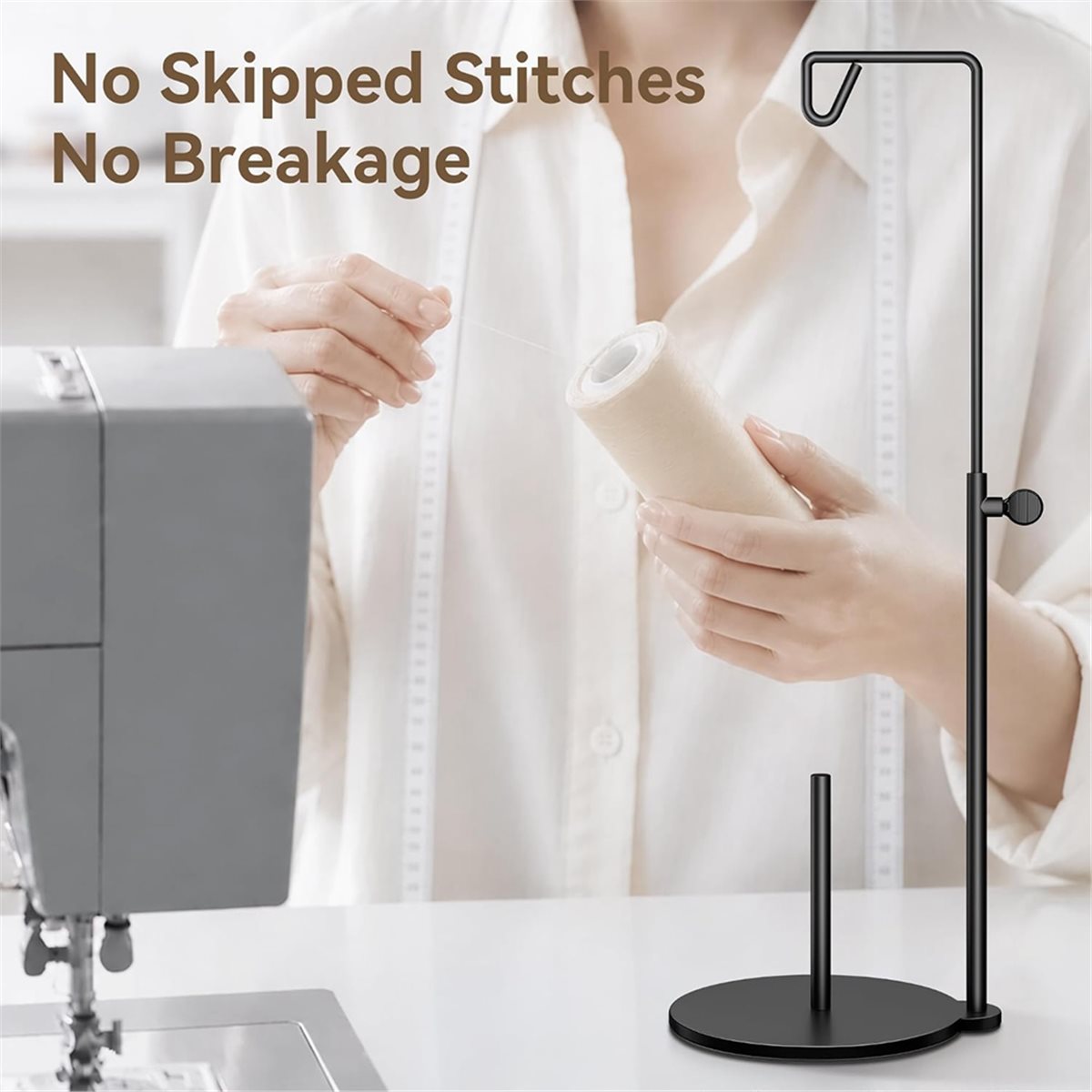 Adjustable Cone Thread Stand S - Serger Thread Cone review and price