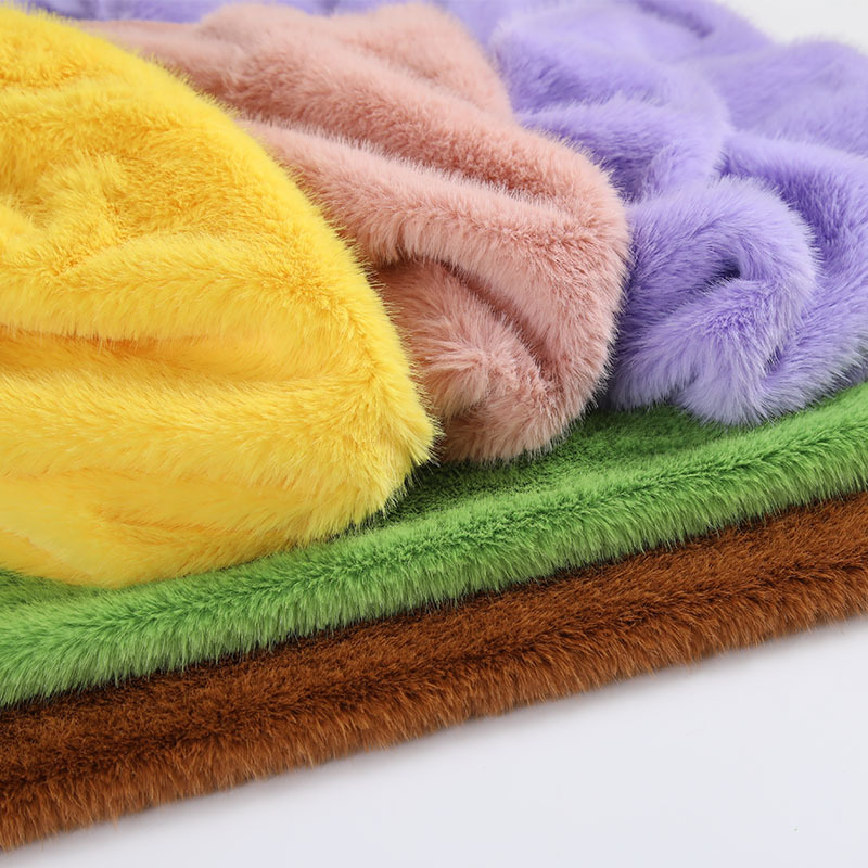High Low Pile Faux Plush Fabri - Sewing Garments review and price