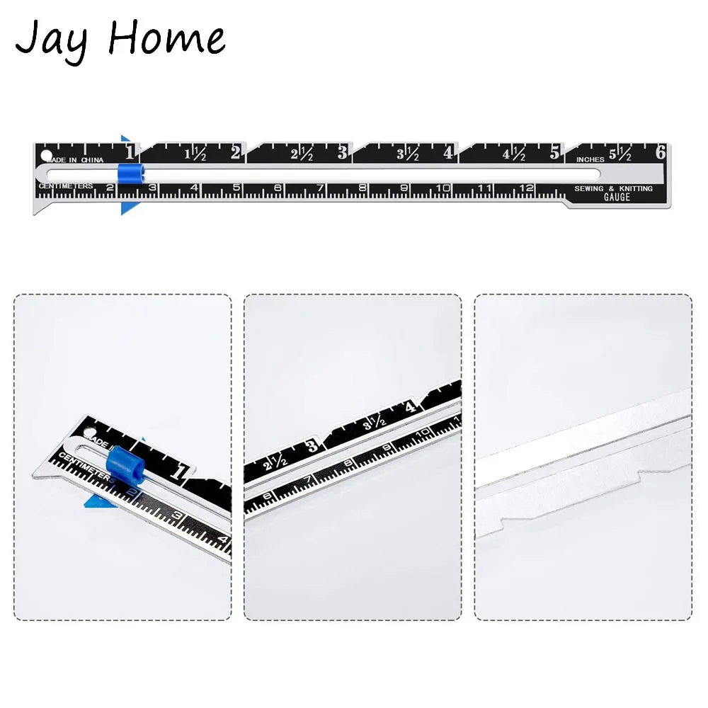 2/4PCS Sliding Gauge Sewing Me - Sewing Gauge Ruler review and price