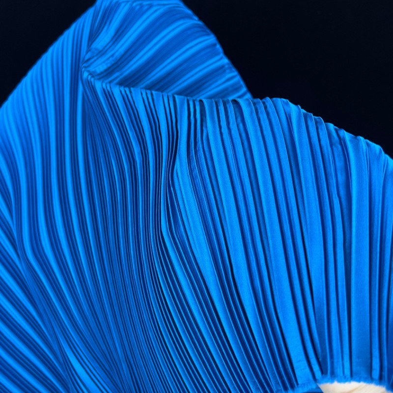 Stretch Imitation Silk Pleated - Sewing Garments review and price