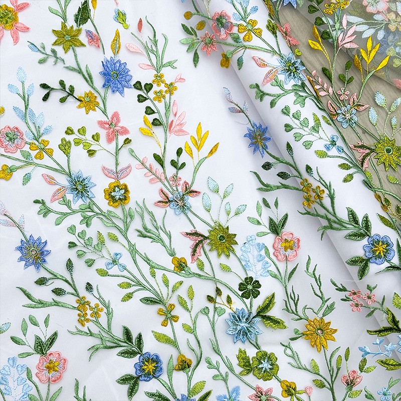 90x130cm Floral Vine Embroider - Textile For Sewing review and price