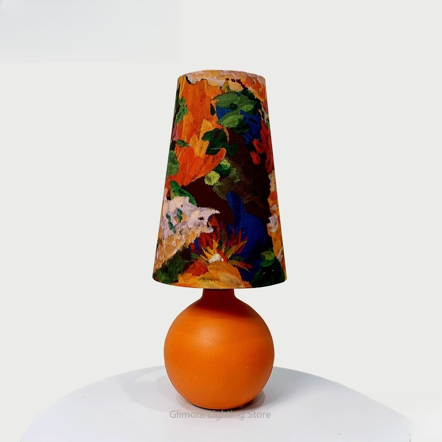 Orange Sphere Table Lamp: UK L - Century Textile & Sewing Supply By Owner review and price