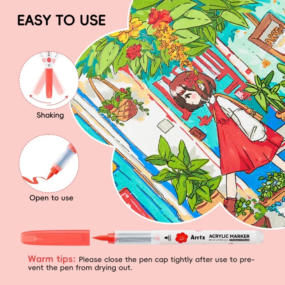 Arrtx 36/60 Colors Cartoon Acr - Copic Marker Classic review and price