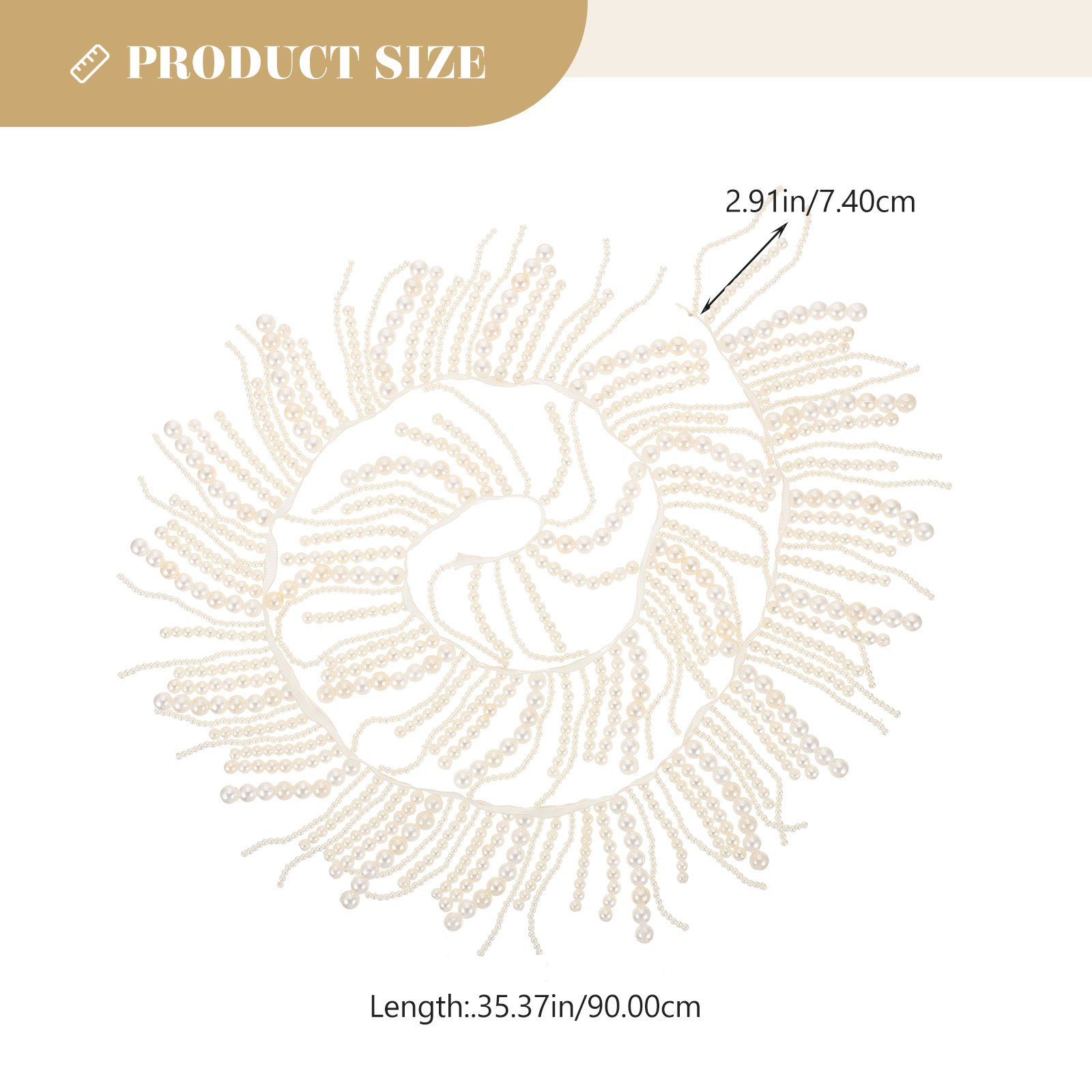 Clothing Pearl Trim Delicate P - Textile For Sewing review and price
