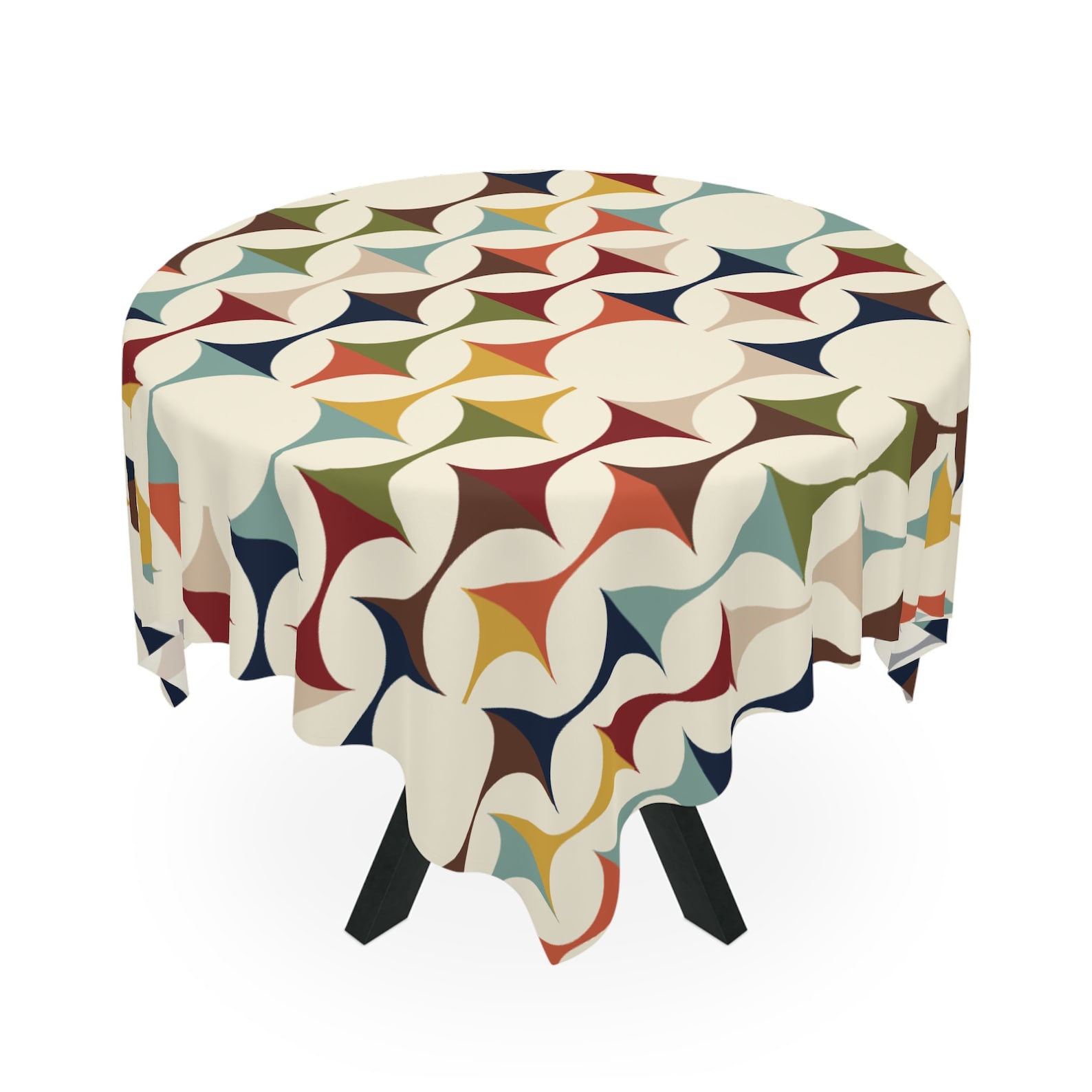 Mid Century Modern Retro Geome - Century Textile & Sewing Supply By Owner review and price