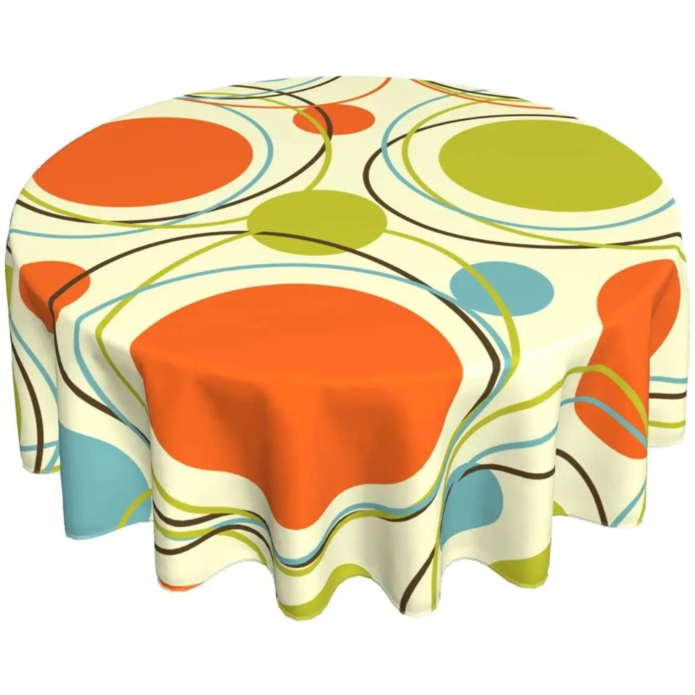 Table Cloth Colorful 1950s Ret - Century Textile & Sewing Supply By Owner review and price