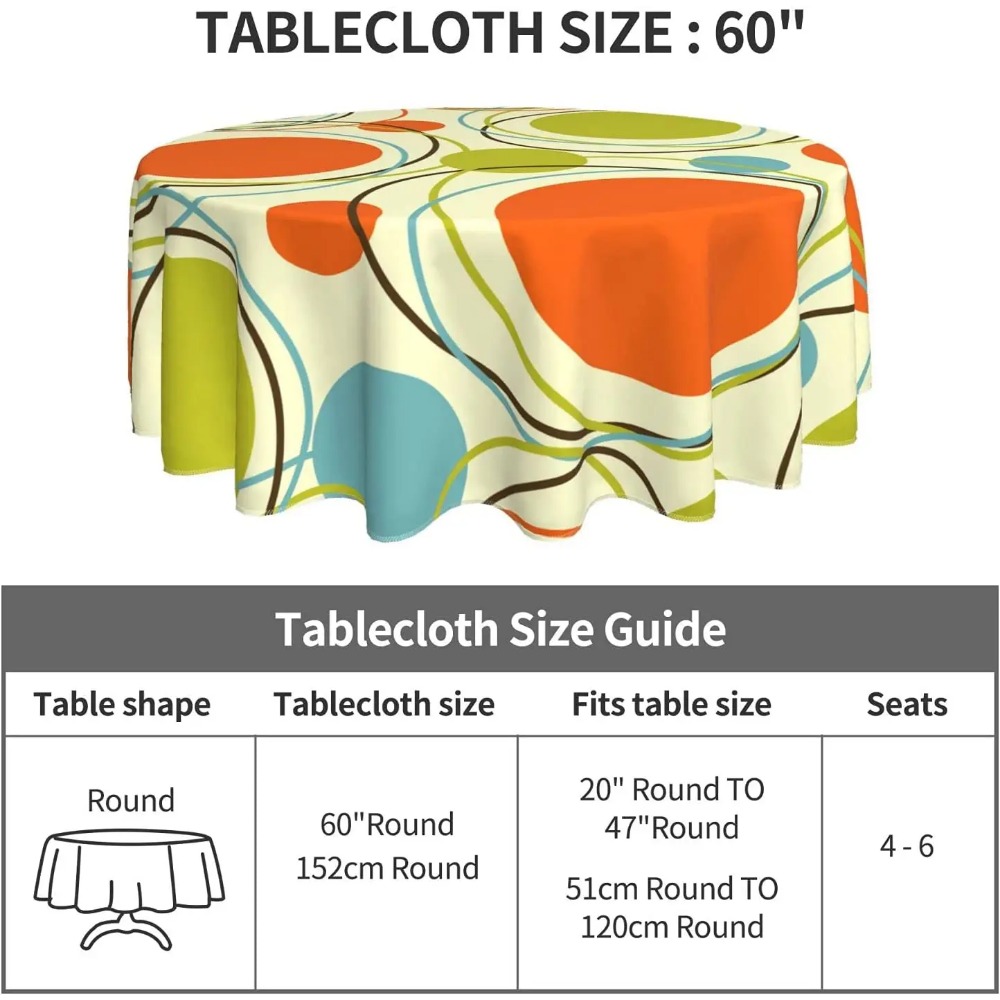Table Cloth Colorful 1950s Ret - Century Textile & Sewing Supply By Owner review and price