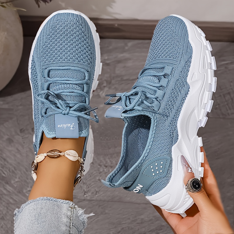 Breathable Knit Sneakers Fashi - Sewing Cloth review and price