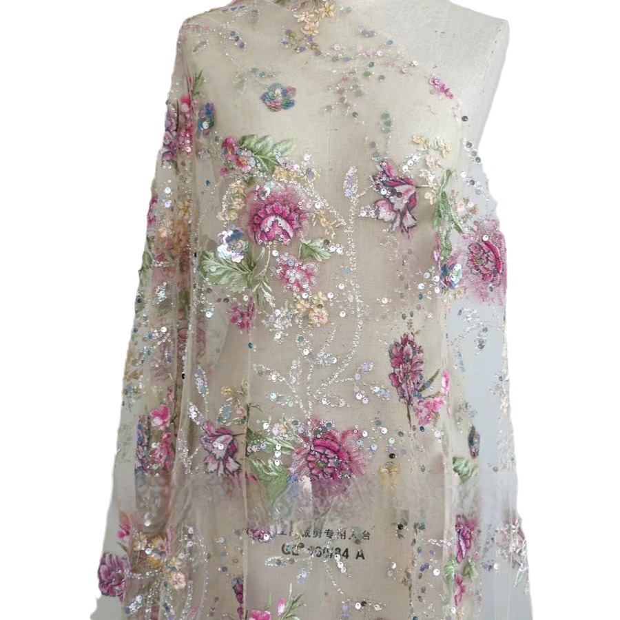1M 120Cm Wide Luxury Beaded La - Textile For Sewing review and price