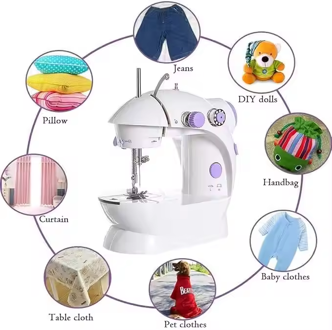 Mini Electric Domestic Home Us - Sewing Machine In Textile Industry review and price