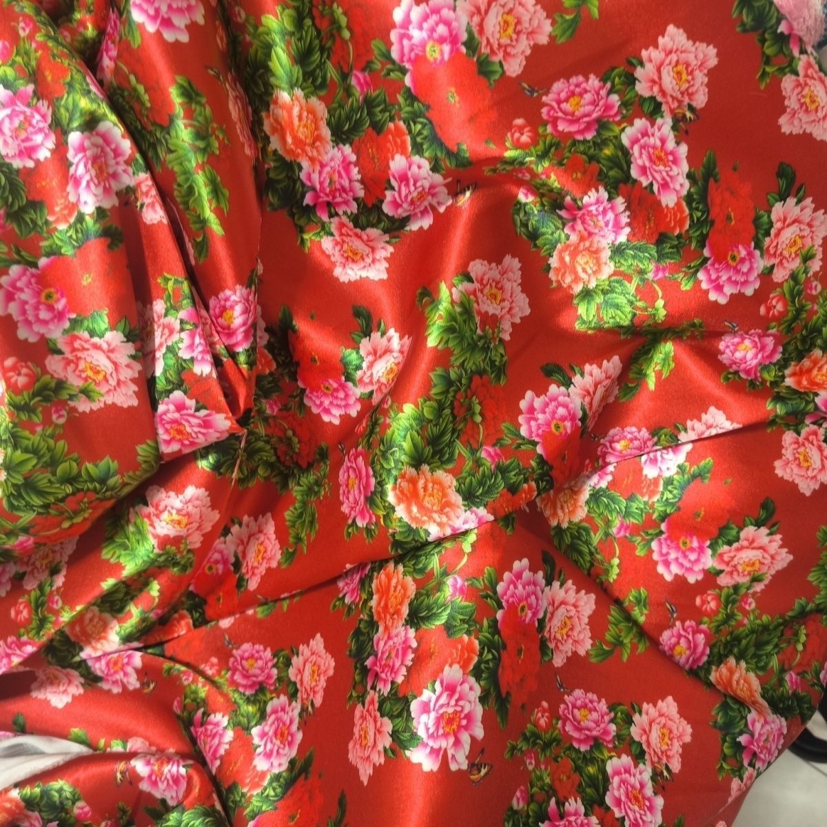 Satin Fabric Cloth without Ove - Textile For Sewing review and price